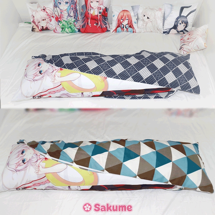 Funda negra de privacidad para Dakimakura — 1