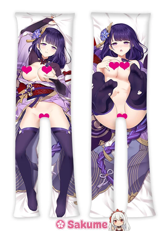 Raiden Shogun Dakimakura con soporte de piernas | Genshin Impact — 1